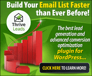 Thrive Leads WordPress Plugin