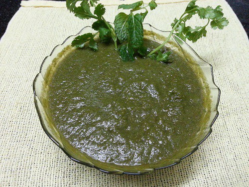 coriander mint chutney