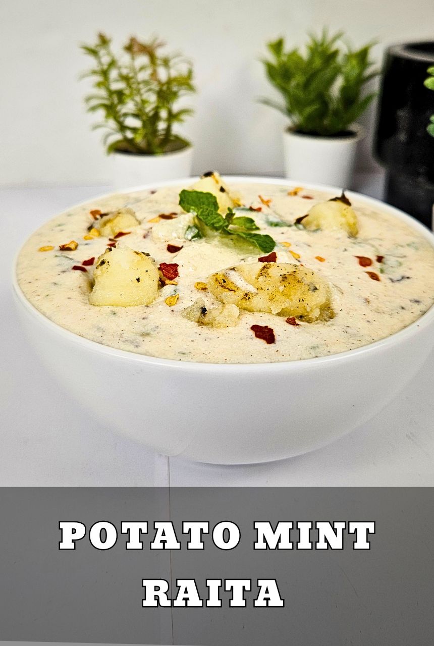 Potato Mint Raita