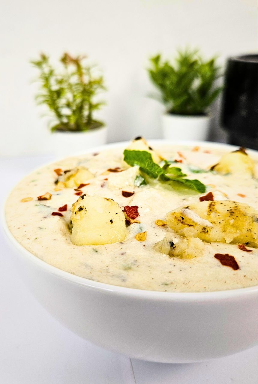 Potato Mint Raita