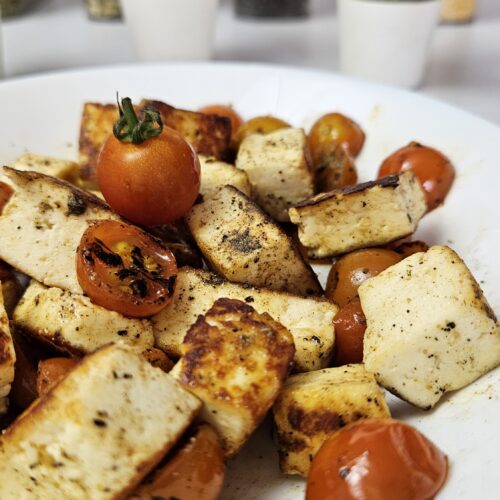 paneer tomato salad