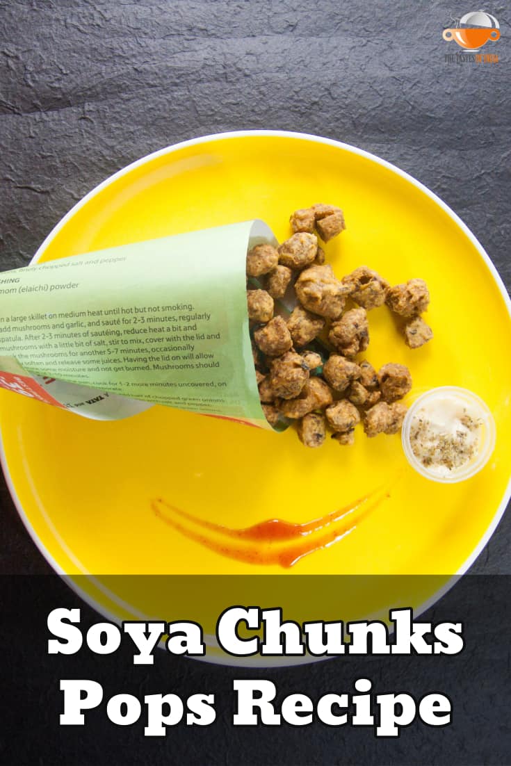 Soyachunks pops recipe – an easy and quick tea time snack recipe step by step video