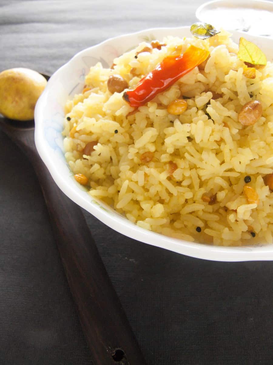 Lemon Rice Recipe - Lemon Flavored Rice Recipe