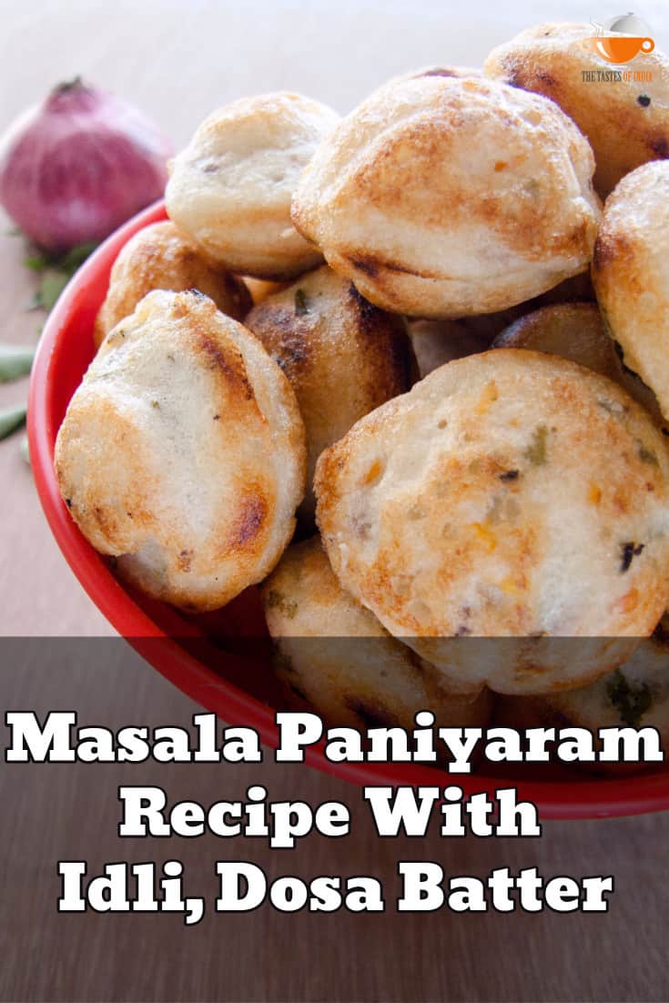 masala paniyaram recipe