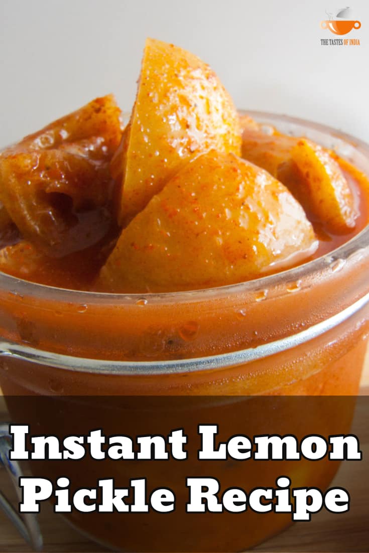 instant lemon pickle recipe – kerala style naranga achar recipe