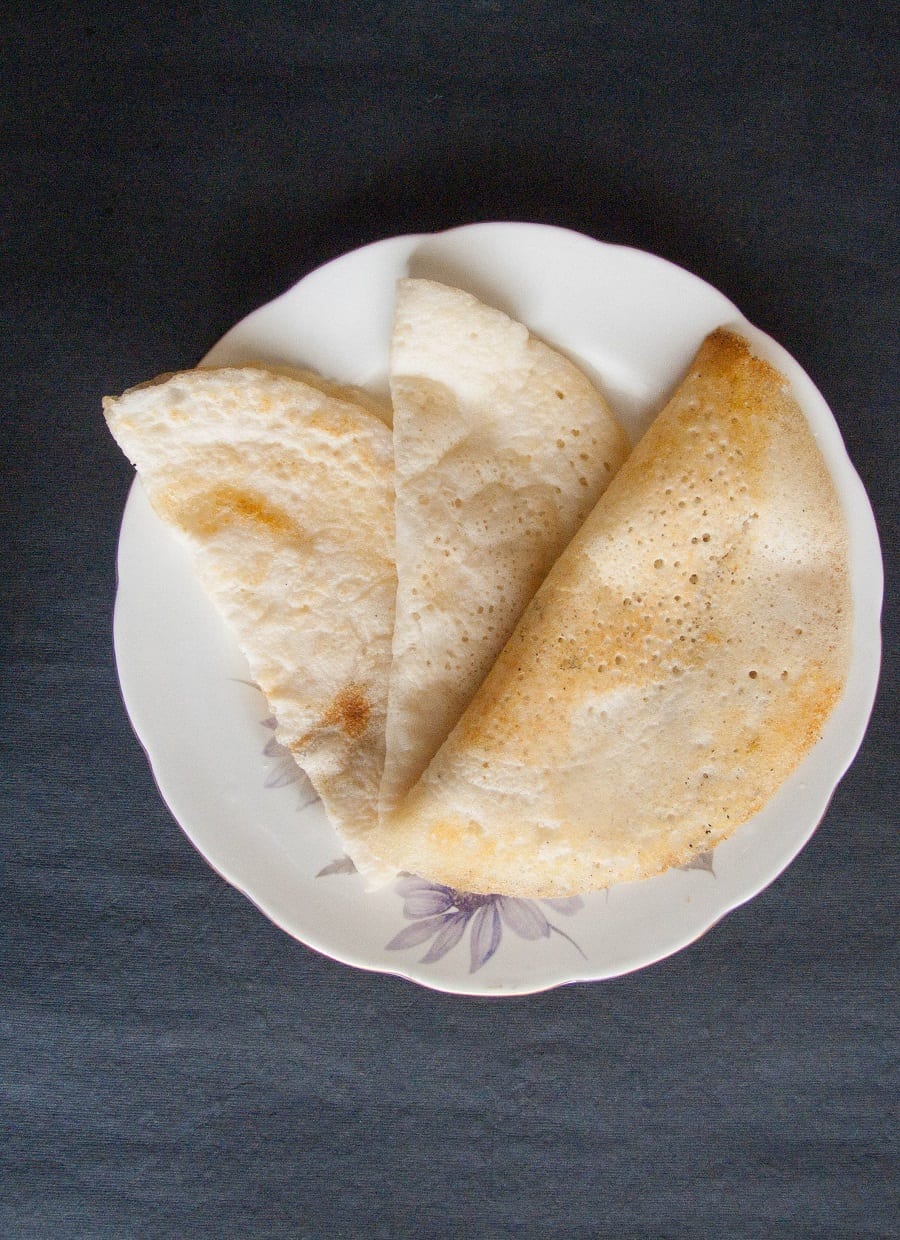 Plain Dosa Recipe With Homemade Dosa Batter Rice And Lentil Crepes