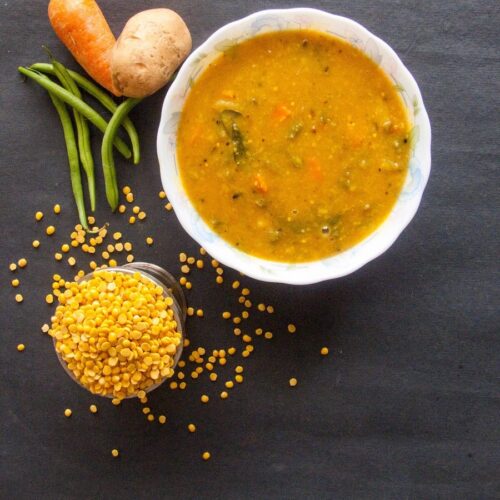 instant sambar recipe