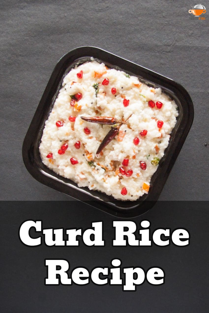 Curd Rice Recipe - How to Make Thayir Sadam Recipe