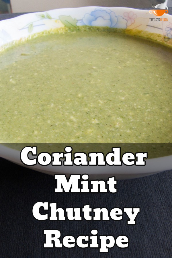 Coriander and mint chutney – how to make restaurant style hari chutney