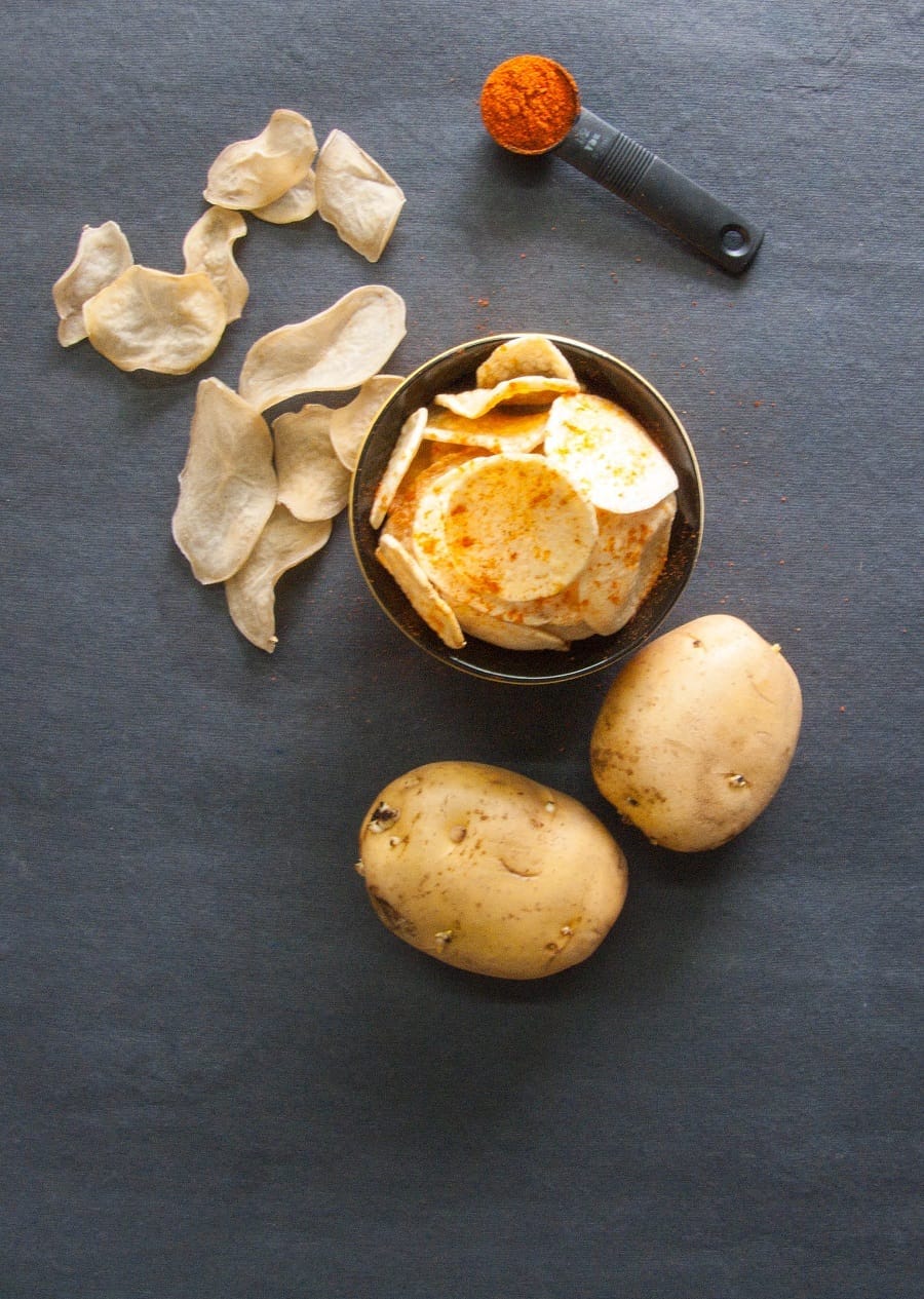 Potato Chips Recipe How to Make Sun Dried Potato Chips at Home The
