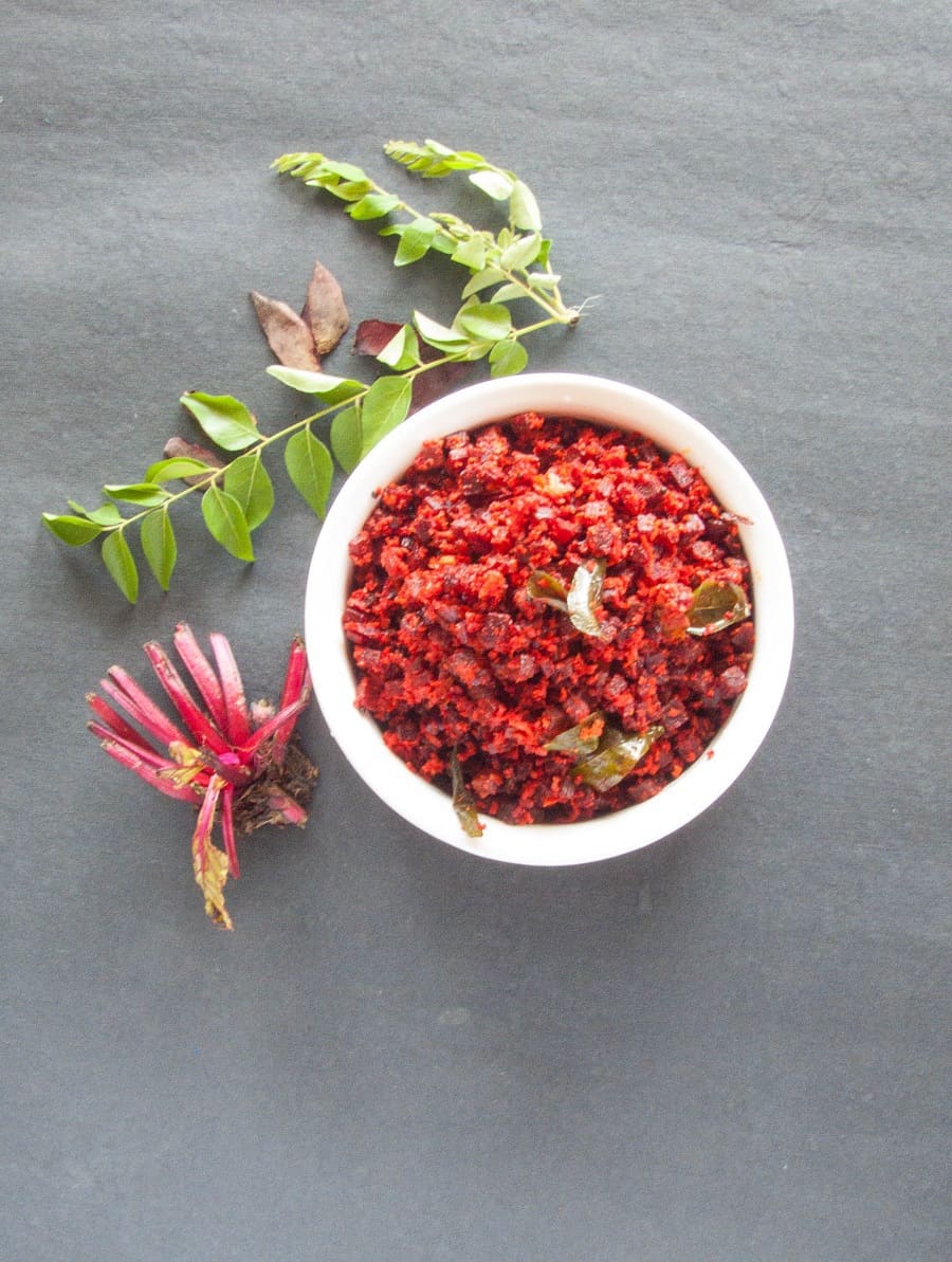 Kerala Beetroot Thoran Recipe Kerala Style Beetroot Stir Fry