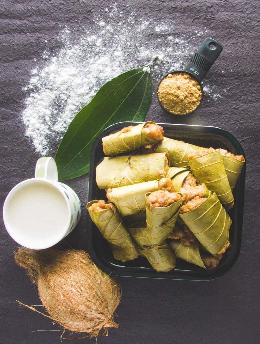 Therali Appam Recipe Kerala Bay Leaf Sweet Dessert Recipe