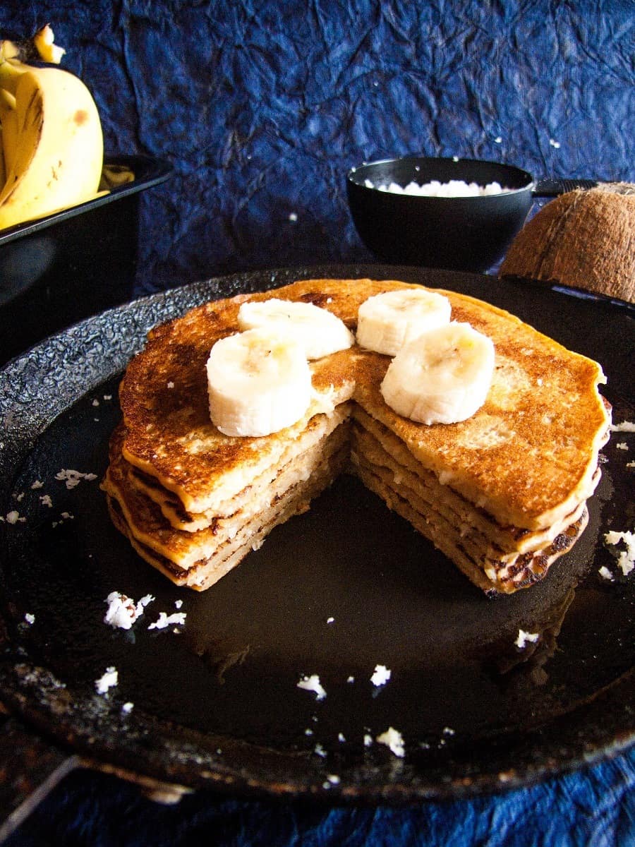 Eggless Banana Pancake Recipe Make Pancake Without Baking Soda