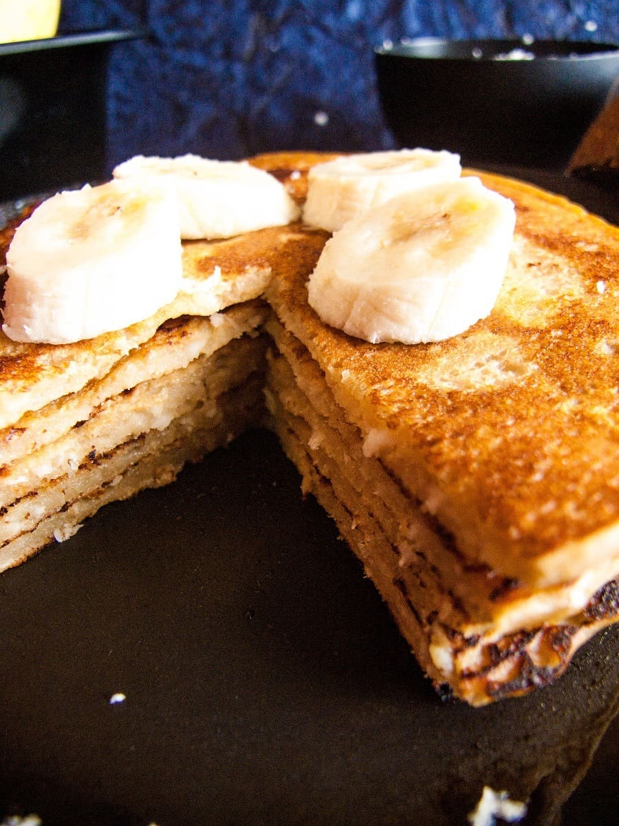 Eggless Banana Pancake Recipe Make Pancake Without Baking Soda