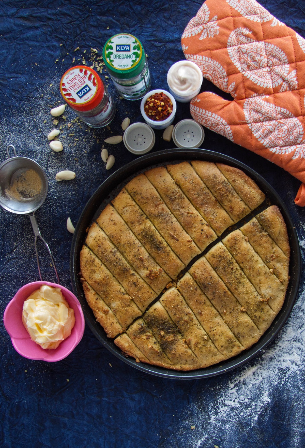 dominos-style-garlic-bread-recipe-make-garlic-bread-at-home