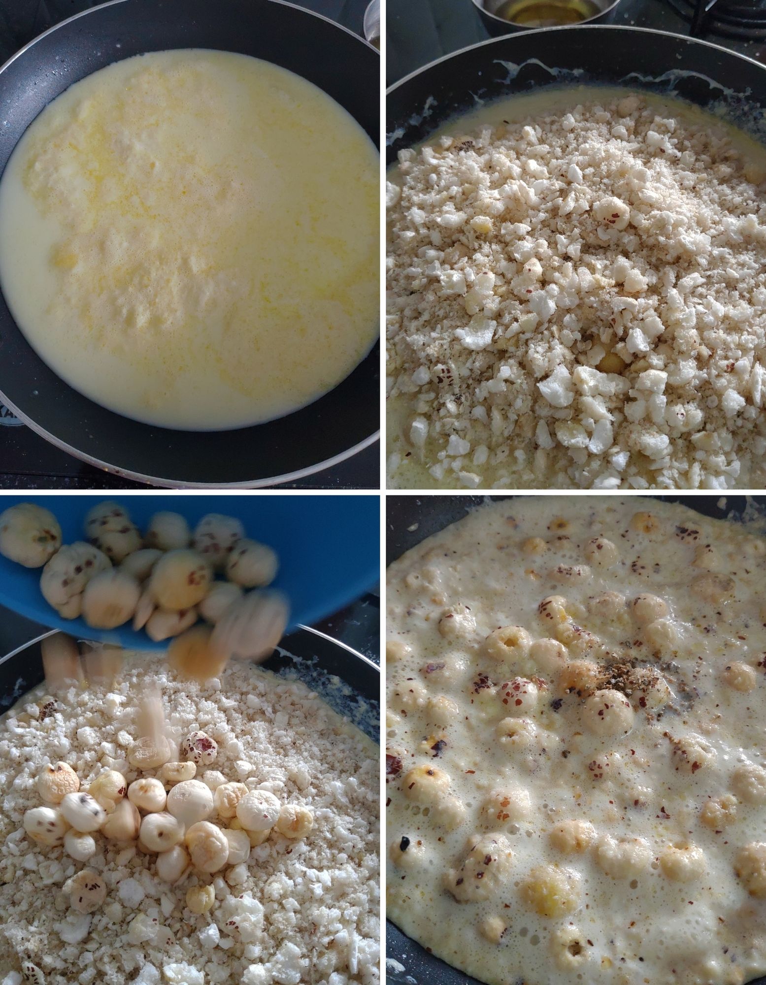 makhana kheer step4