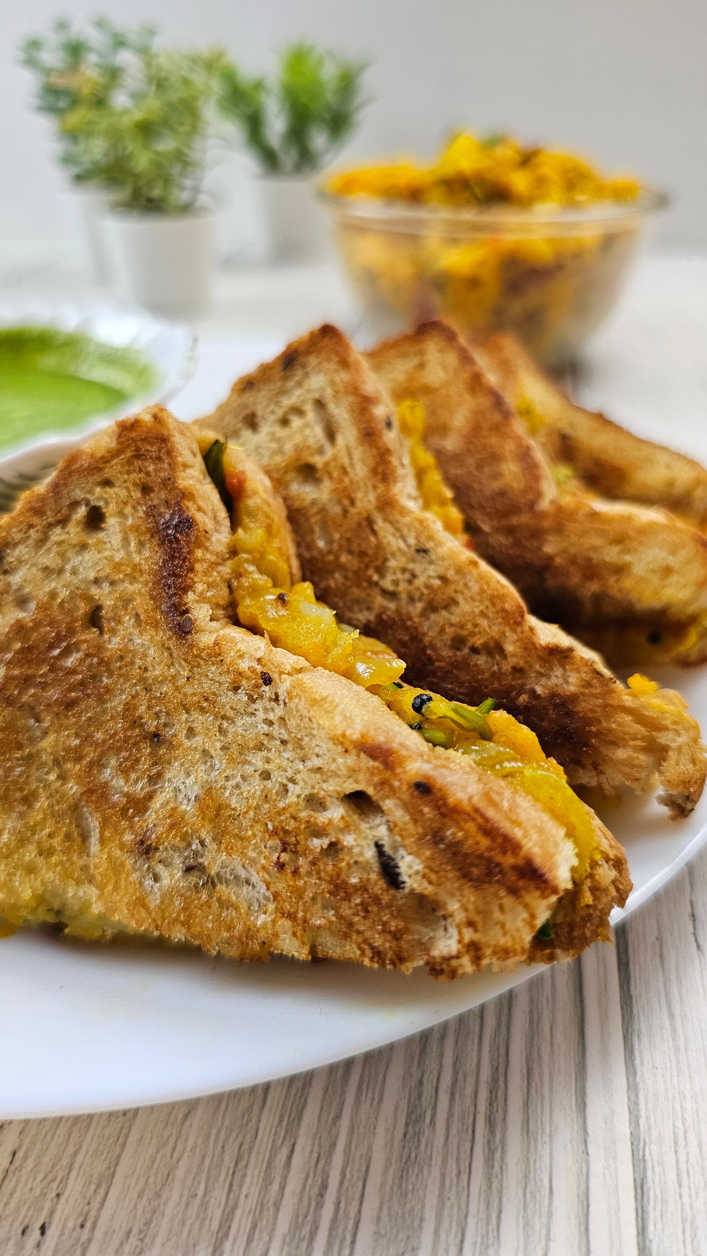 Easy Potato Sandwich How to Make Aloo Toast Sandwich