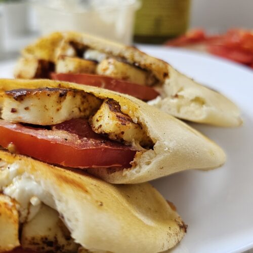 paneer pita pocket