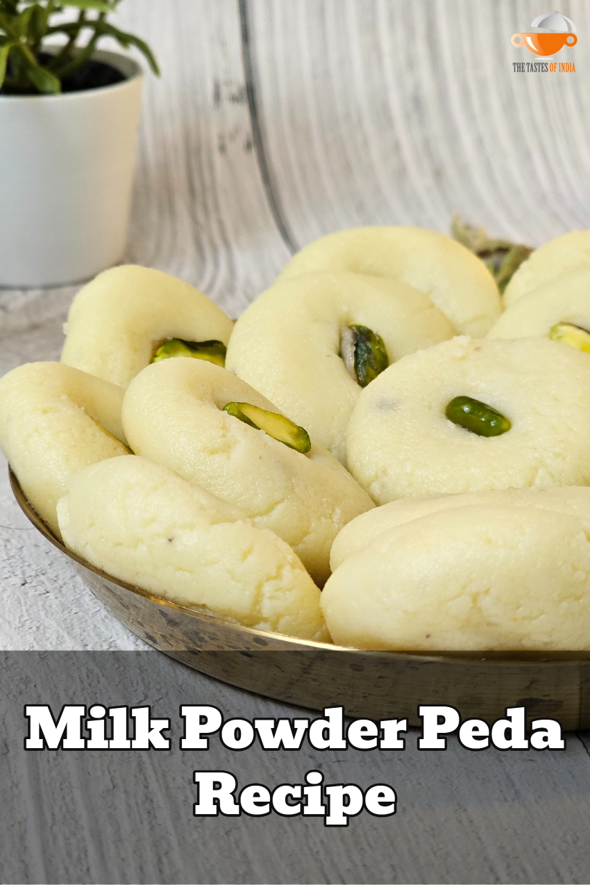 Milk Powder Peda Recipe