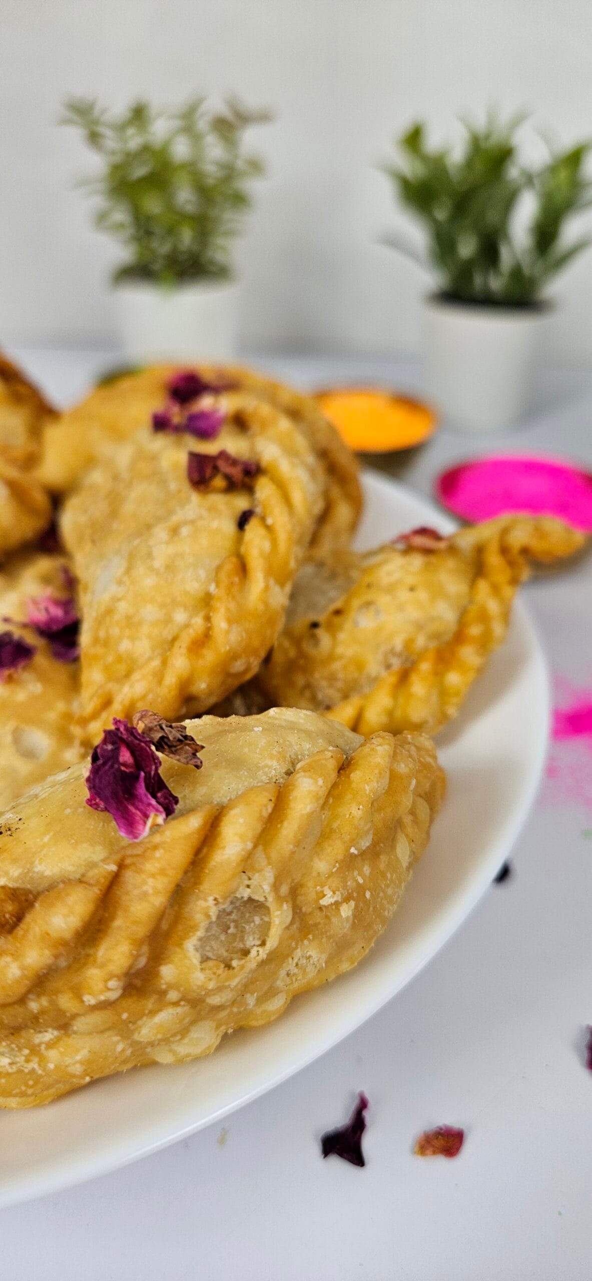 Roasted Wheat Flour Gujiya