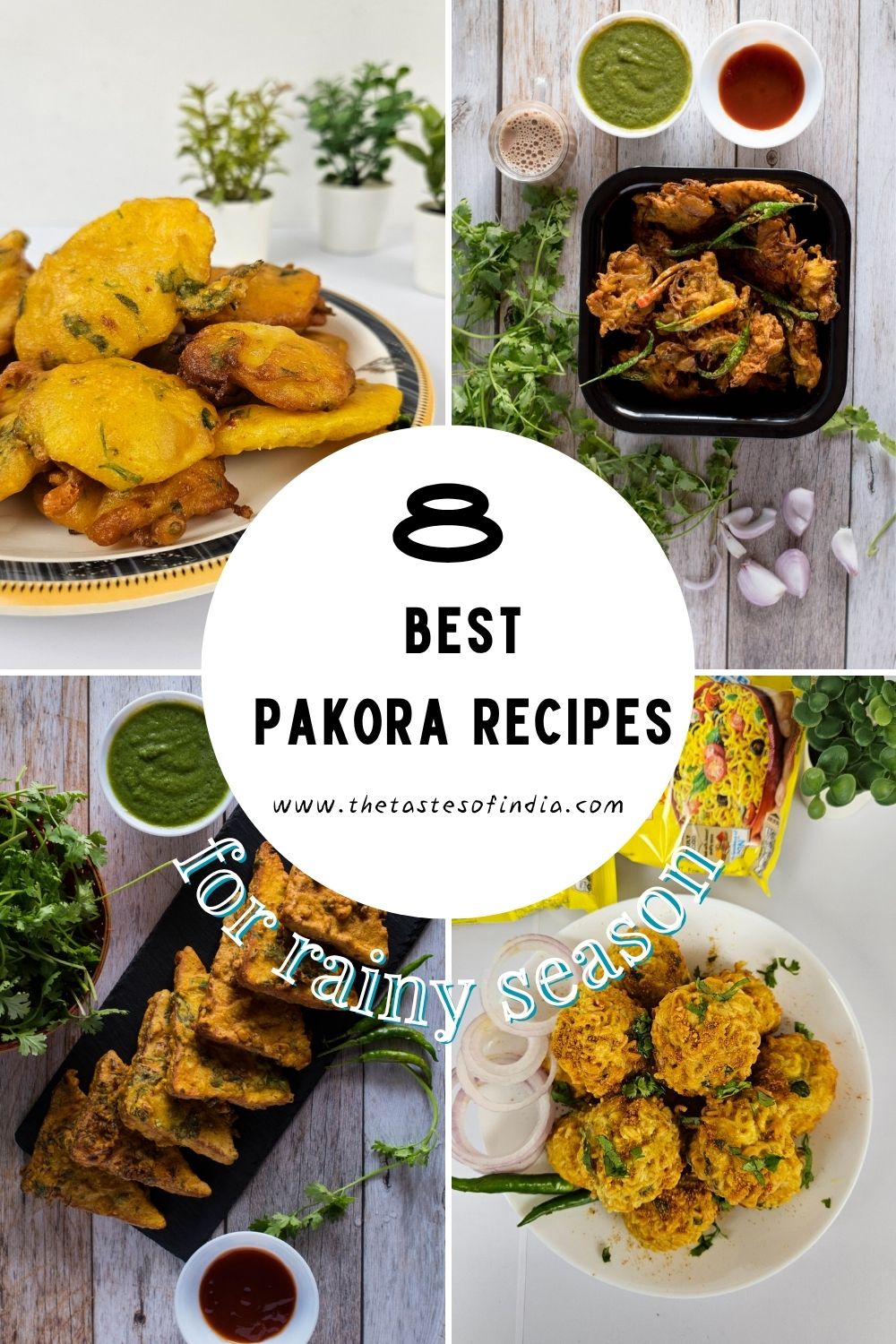 pakora recipes for rainy season