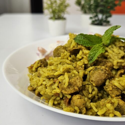 soyachunks pulao