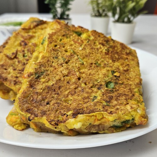besan bread toast
